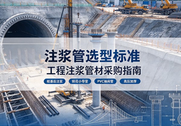 河西区注浆管选型标准